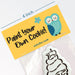 The Cookie Countess Bag Topper Bag Topper 4" with PYO Instructions - Owl