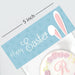 The Cookie Countess Bag Topper Bag Topper 5" - Bunny Ears
