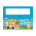 The Cookie Countess Bag Topper Bag Topper 5" with PYO Instructions - School Bus Friends