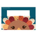 The Cookie Countess Bag Topper Funny Face Bag Topper 6" - Turkey