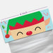 The Cookie Countess Bag Topper Funny Face Bag Topper WINTER, 50 Cards