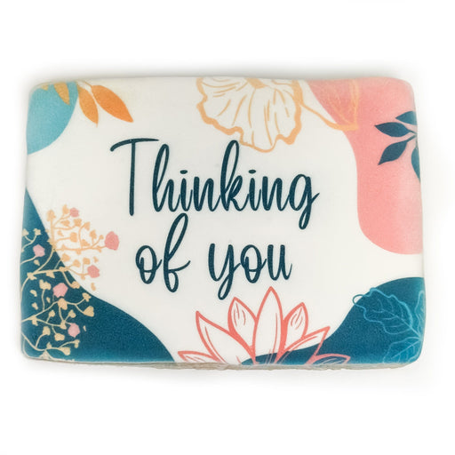 The Cookie Countess BakeShop 6 Cookies Floral Thinking of You Cookie