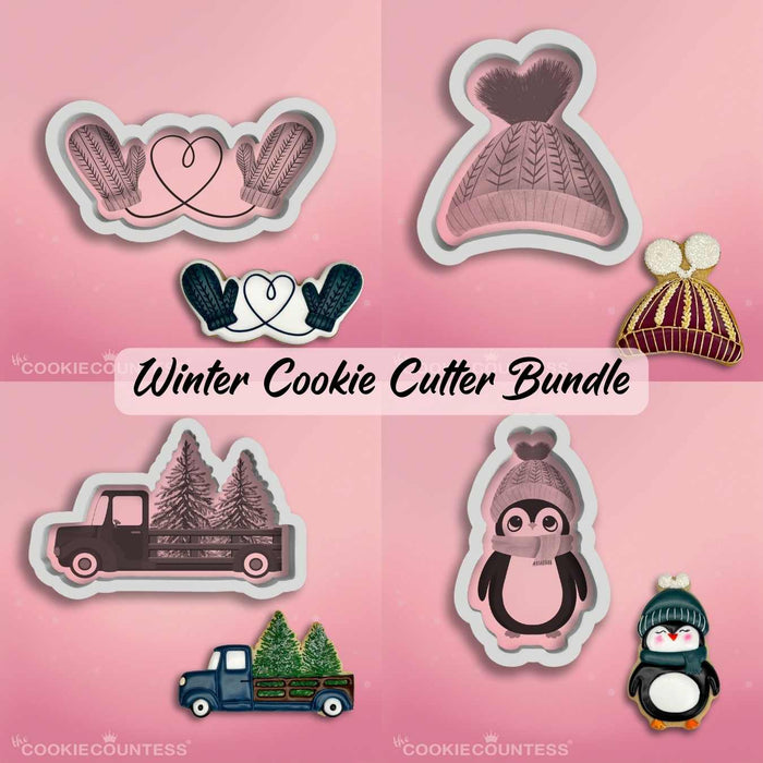 The Cookie Countess BFCM Black Friday 2023 Bundle: New Winter Cookie Cutter Set