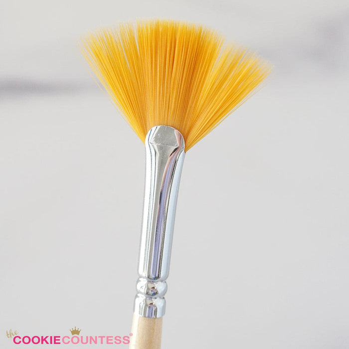 The Cookie Countess Brushes Food Safe Fan Brush