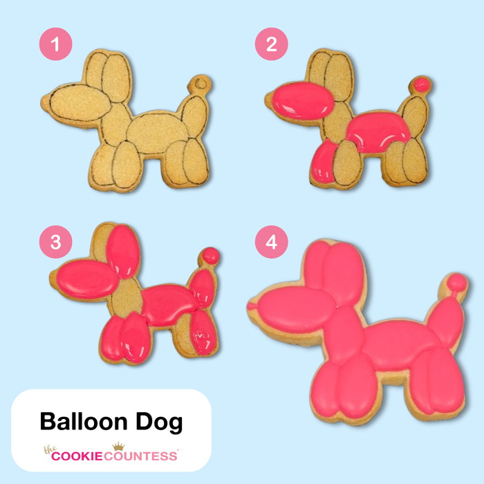 The Cookie Countess Cookie Cutter Balloon Dog Cookie Cutter