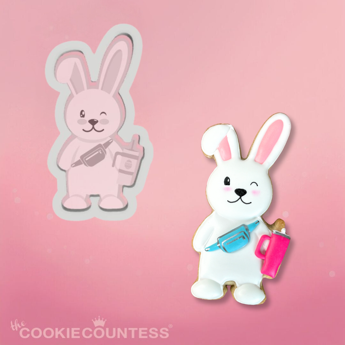 The Cookie Countess Cookie Cutter Bougie Bunny Cookie Cutter