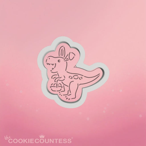 The Cookie Countess Cookie Cutter Bunnysaurus PYO Cookie Cutter
