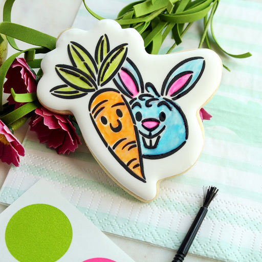The Cookie Countess Cookie Cutter Carrot and Bunny Buddies - Cookie Cutter