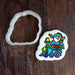 The Cookie Countess Cookie Cutter Christmas Train - Santa Engine Cookie Cutter