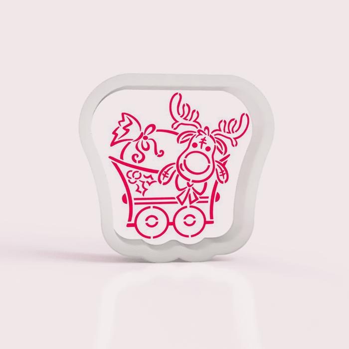The Cookie Countess Cookie Cutter Christmas Train - Train Car Cookie Cutter