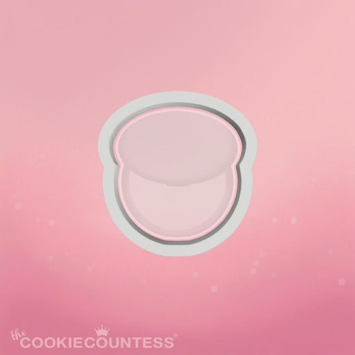 The Cookie Countess Cookie Cutter Compact Powder Cookie Cutter