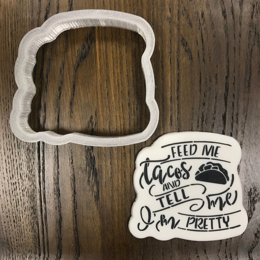 The Cookie Countess Cookie Cutter Feed Me Tacos  - Cookie Cutter