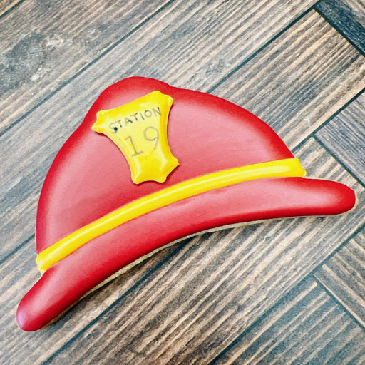 The Cookie Countess Cookie Cutter Firefighter Helmet Cookie Cutter