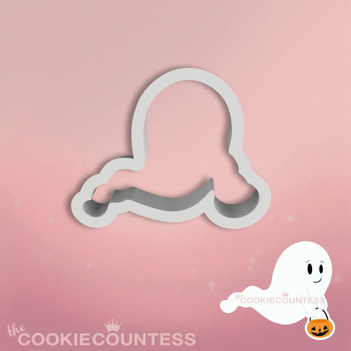 The Cookie Countess Cookie Cutter Flying Trick or Treat Ghost Cookie Cutter