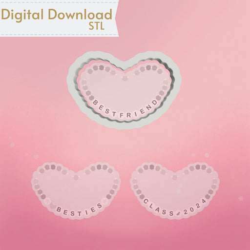 The Cookie Countess Cookie Cutter Friendship Bracelet Cookie Cutter STL