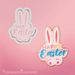 The Cookie Countess Cookie Cutter Happy Easter Ears Cookie Cutter