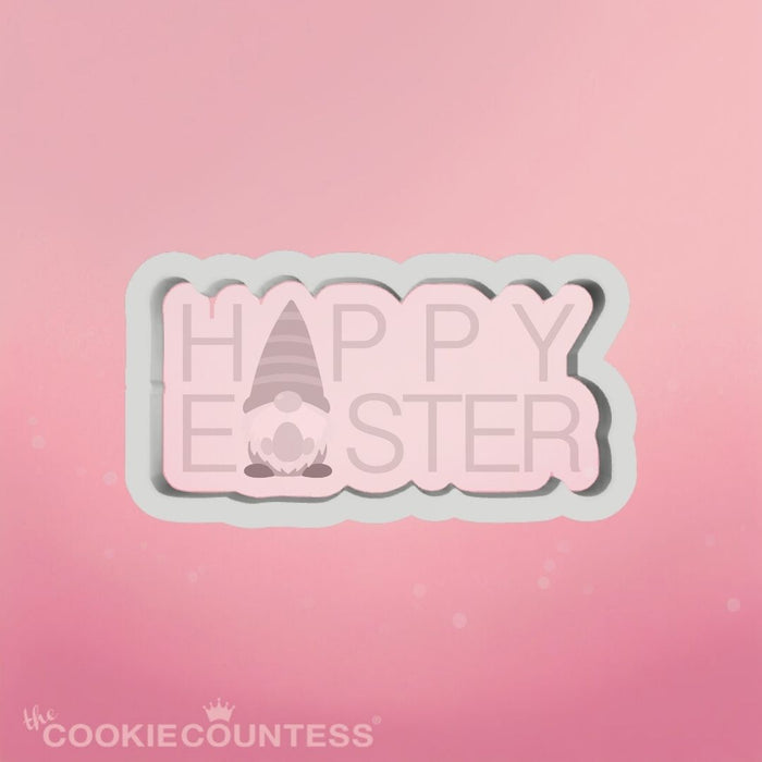 The Cookie Countess Cookie Cutter Happy Gnome Easter
