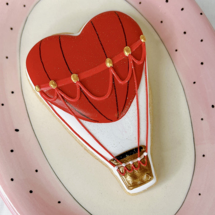 The Cookie Countess Cookie Cutter Heart Air Balloon Cookie Cutter