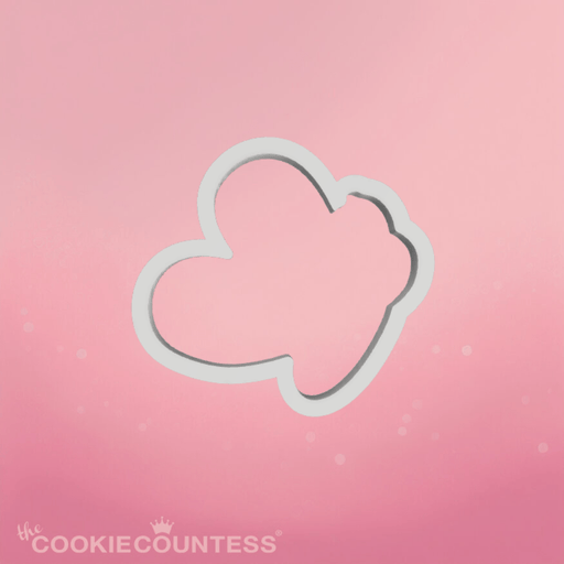 Large Conversation Heart - Cookie Cutter