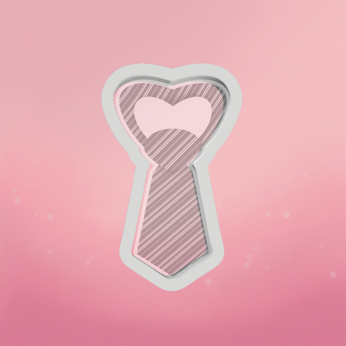 The Cookie Countess Cookie Cutter Heart Neck Tie Cookie Cutter