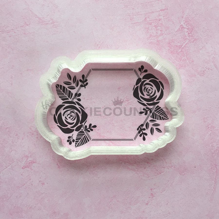 The Cookie Countess Cookie Cutter Hexagon and Flowers (Cutter only)