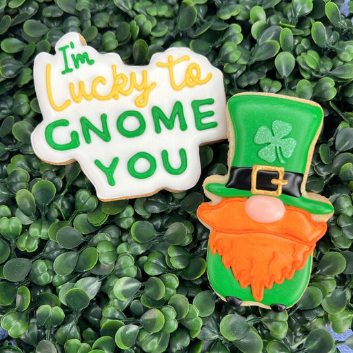 The Cookie Countess Cookie Cutter Irish Gnome Cookie Cutter
