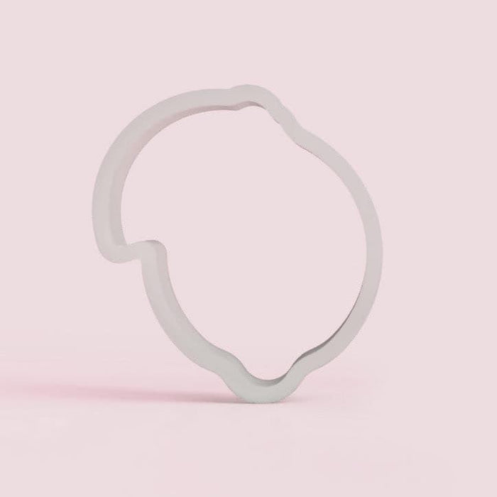 The Cookie Countess Cookie Cutter Lemon with Leaf Cookie Cutter