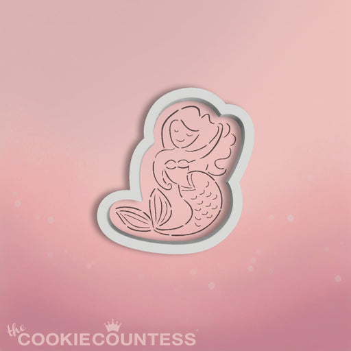 The Cookie Countess Cookie Cutter Mermaid PYO Cookie Cutter