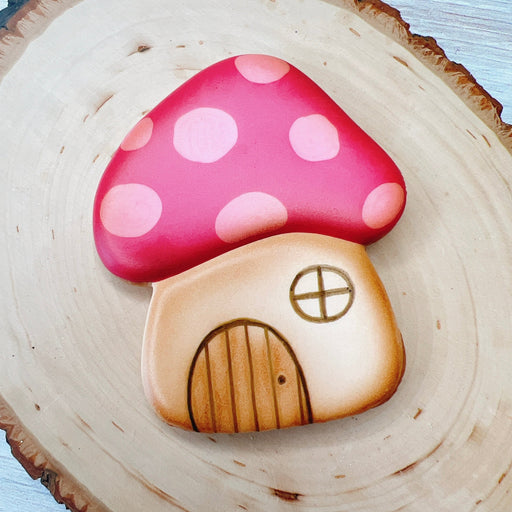 The Cookie Countess Cookie Cutter Mushroom House Cookie Cutter