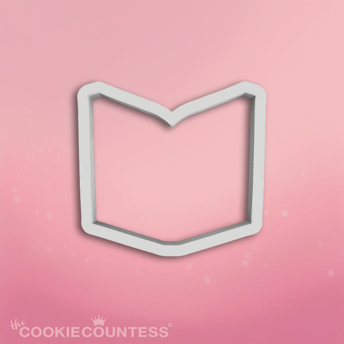 The Cookie Countess Cookie Cutter Open Book