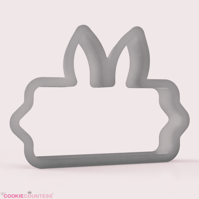 The Cookie Countess Cookie Cutter Some Bunny Loves You Plaque - Cookie Cutter