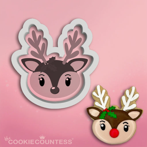The Cookie Countess Cookie Cutter Sweet Reindeer
