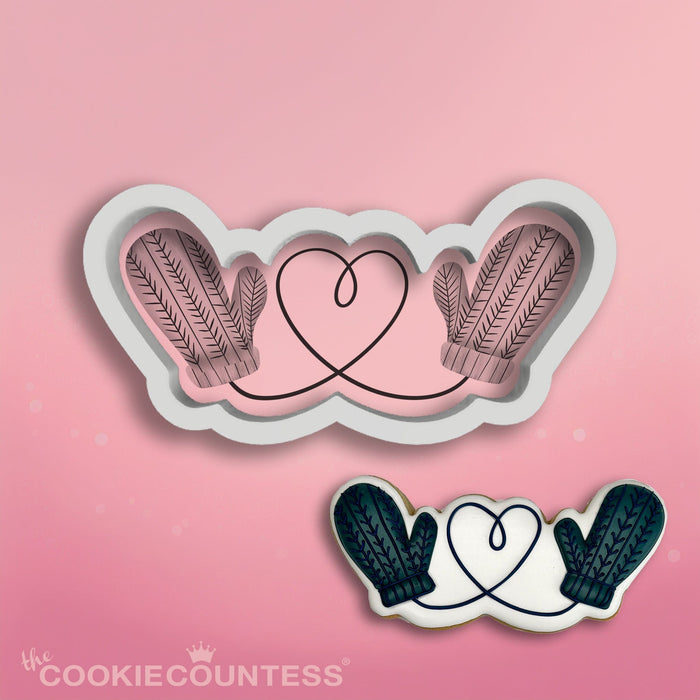 The Cookie Countess Cookie Cutter Winter Mittens