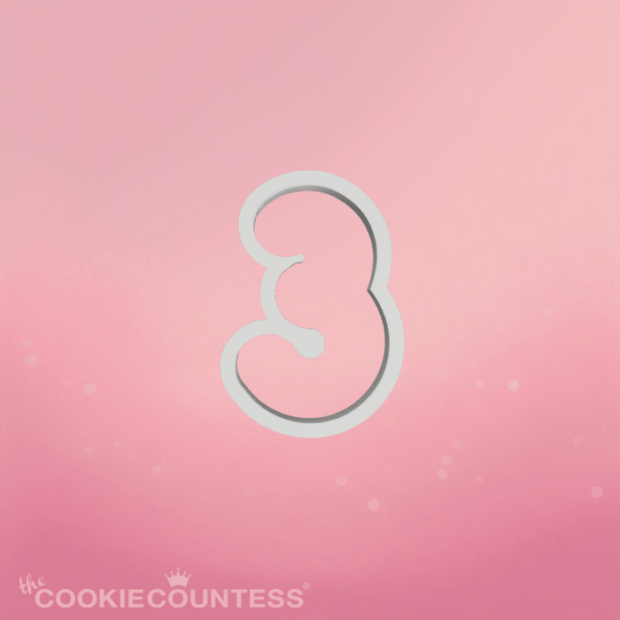 The Cookie Countess Digital Art Download Balloon Three Cookie Cutter STL