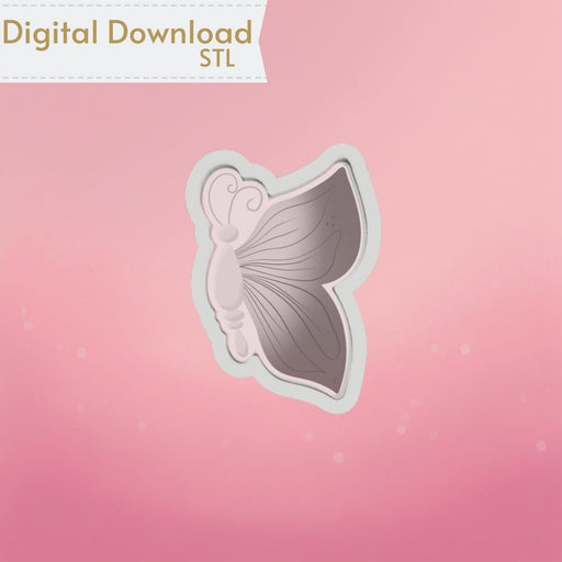 The Cookie Countess Digital Art Download Butterfly Cookie Cutter STL