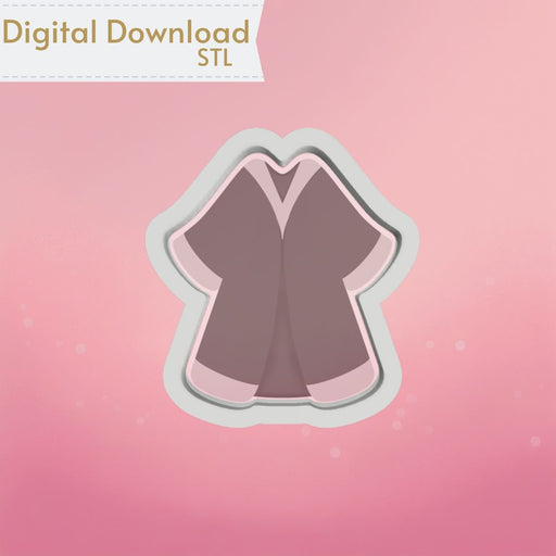 The Cookie Countess Digital Art Download Graduation Gown Cookie Cutter STL