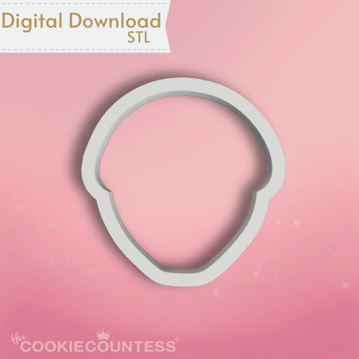 The Cookie Countess Digital Art Download Headband Cookie Cutter STL