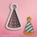 The Cookie Countess Digital Art Download Party Hat 1 Cookie Cutter STL