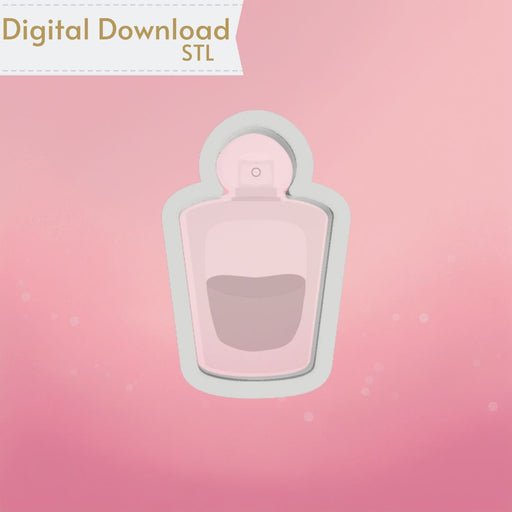 The Cookie Countess Digital Art Download Perfume Bottle Cookie Cutter STL