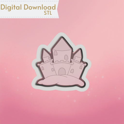 The Cookie Countess Digital Art Download Sand Castle Cookie Cutter STL