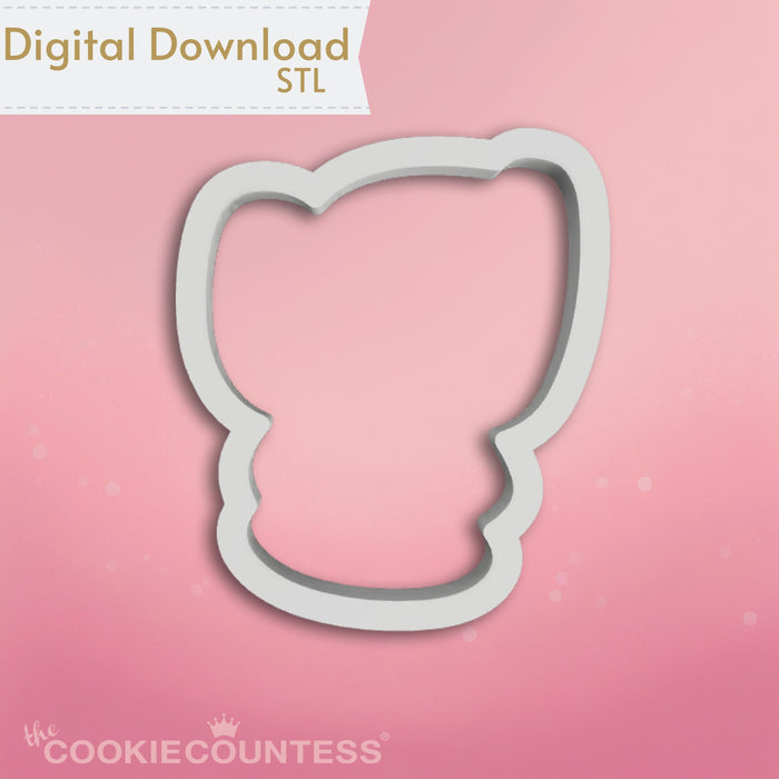 The Cookie Countess Digital Art Download Santa Gift Delivery Cookie Cutter STL