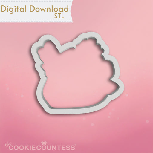 The Cookie Countess Digital Art Download Santa Presents Bag Cookie Cutter STL