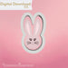 The Cookie Countess Digital Art Download Small Bunny Face Cookie Cutter STL