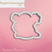 The Cookie Countess Digital Art Download Snowman with Bird Cookie Cutter STL