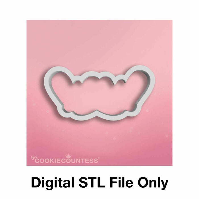The Cookie Countess Digital Art Download STL Cutter File only Winter Mittens - Digital Download, Cutter and/or Artwork