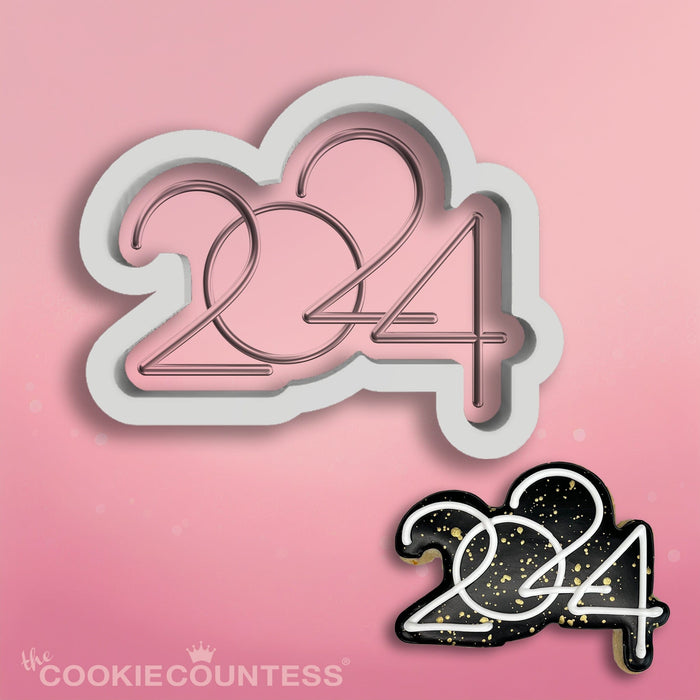 The Cookie Countess Digital Art Download Thin Numbers 2024 Cookie Cutter STL