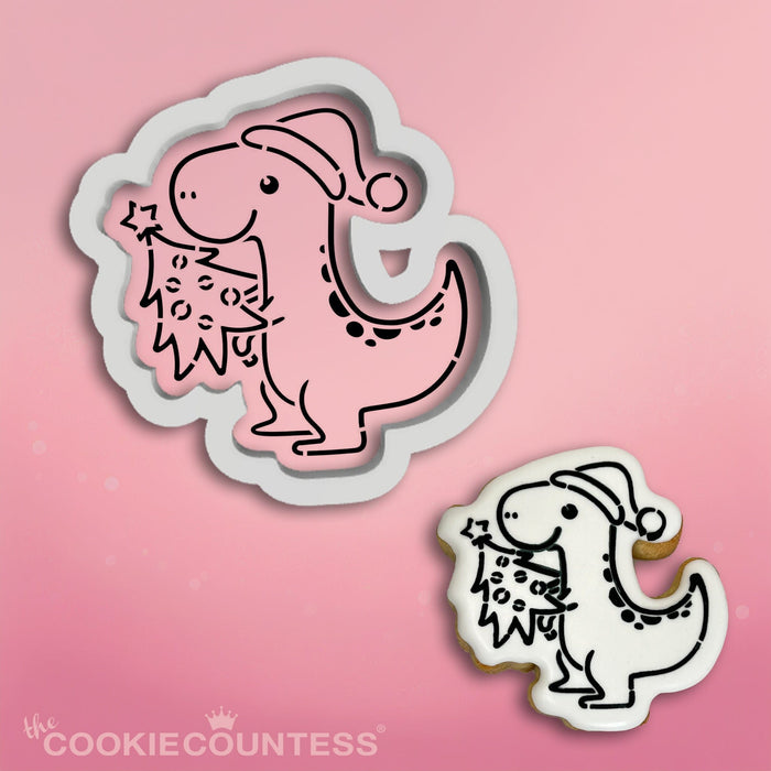 The Cookie Countess Digital Art Download Tree Rex Cookie Cutter STL