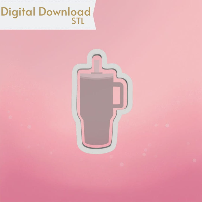 The Cookie Countess Digital Art Download Trendy Tumbler Cookie Cutter STL