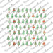 The Cookie Countess Digital Art Download Whimsical Christmas Tree Farm - Digital Artwork Download