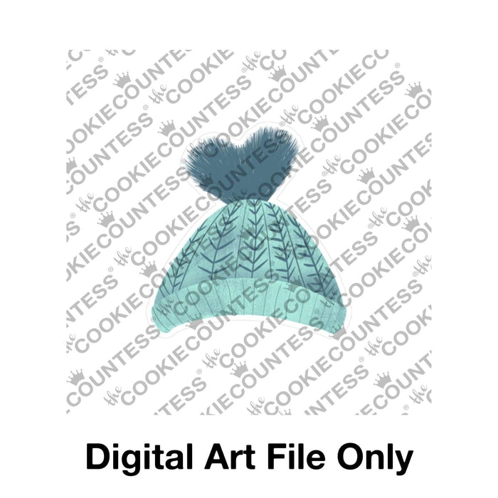 The Cookie Countess Digital Art Download Winter Hat - Digital Download, Cutter and/or Artwork